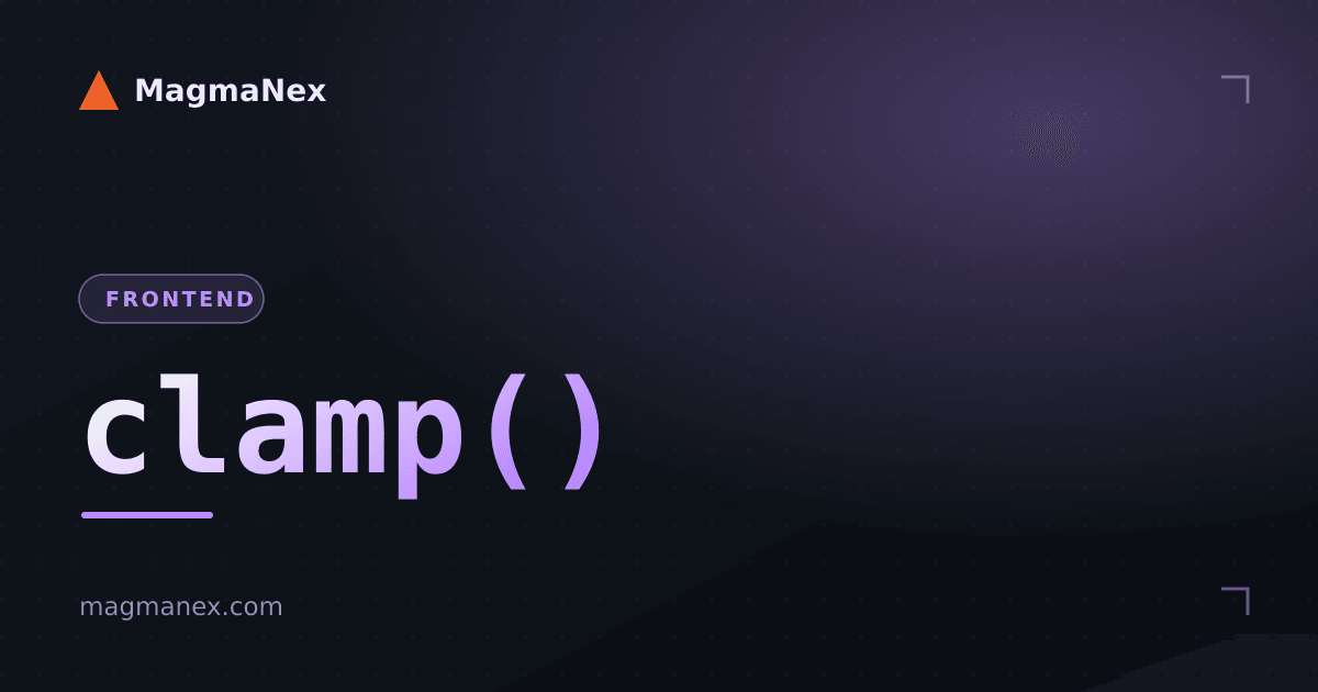 Fluid Typography with CSS clamp(): Goodbye Breakpoints