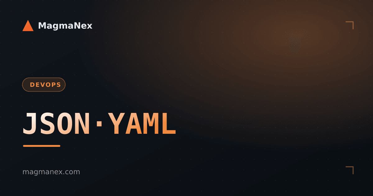 JSON vs YAML vs TOML: Which Config Format Should You Use?